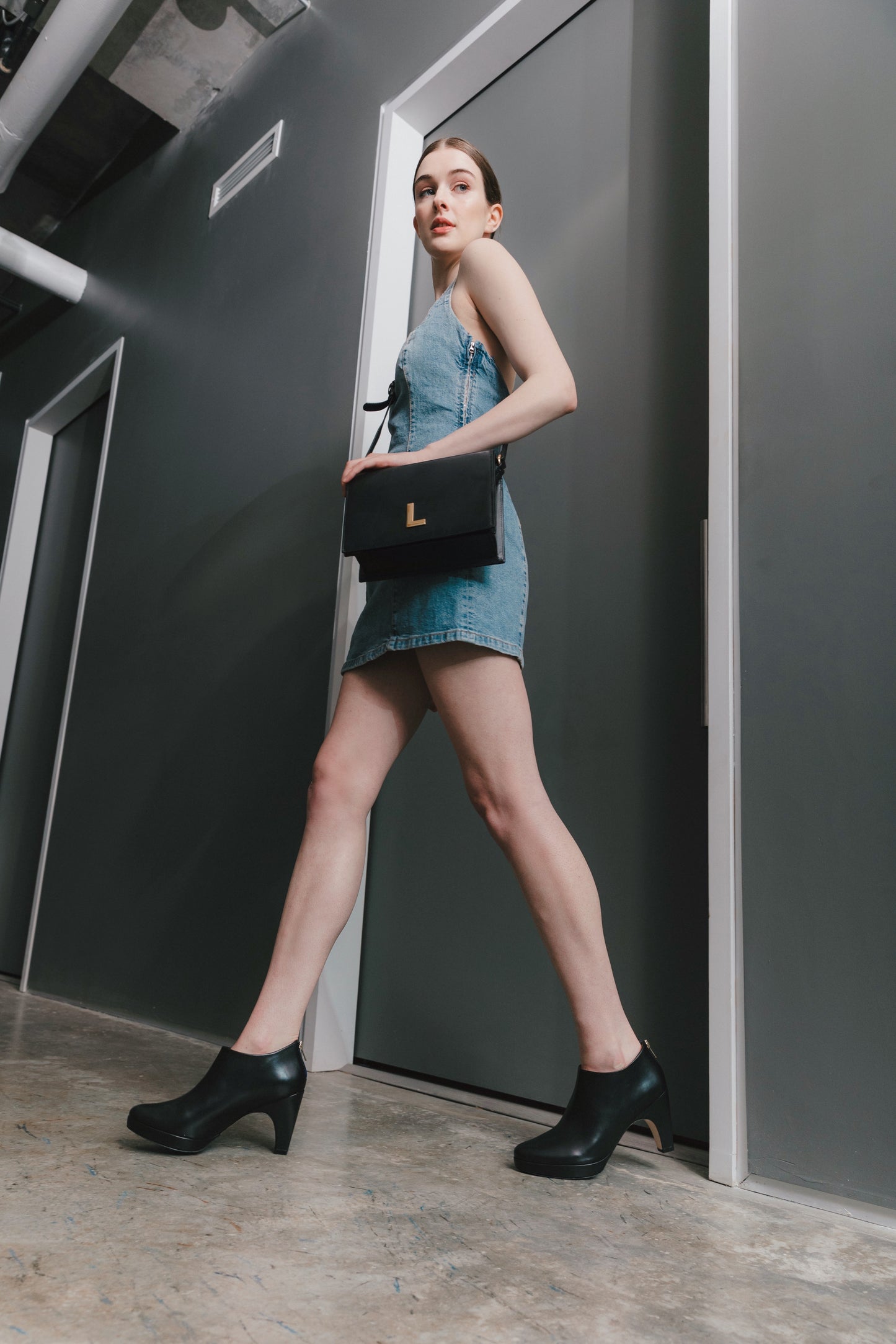 dr LIZA bootie 2.0 - BLACK